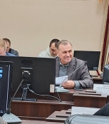 Засідання Президії НААН України. Наукова доповідь директора ІСГП НААН, академіка Сергія РИЖУКА "Про ефективність наукового забезпечення АПК зони Полісся в умовах загострення негативного впливу кліматичних змін"